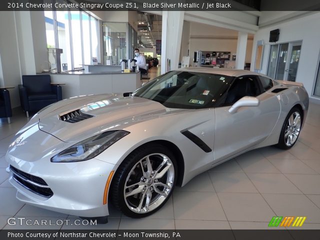 2014 Chevrolet Corvette Stingray Coupe Z51 in Blade Silver Metallic