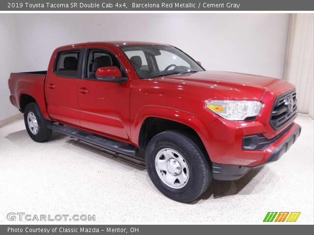 2019 Toyota Tacoma SR Double Cab 4x4 in Barcelona Red Metallic