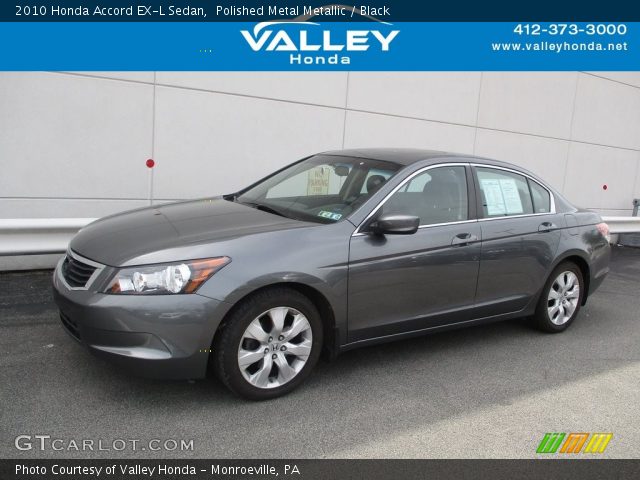 2010 Honda Accord EX-L Sedan in Polished Metal Metallic