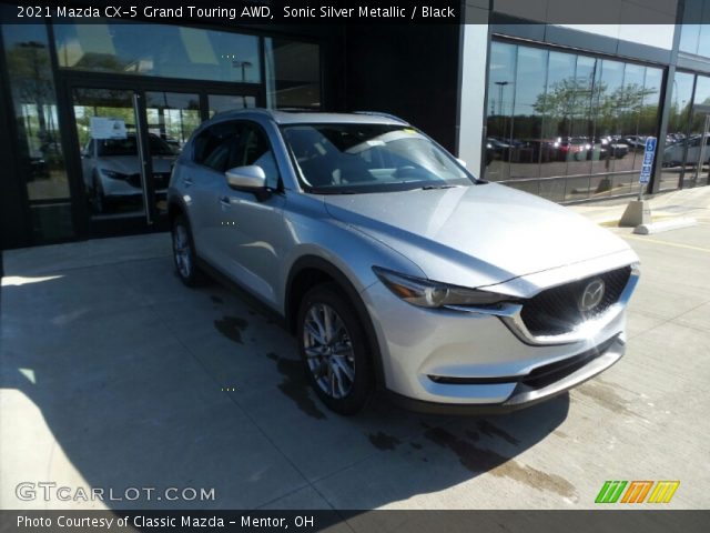 2021 Mazda CX-5 Grand Touring AWD in Sonic Silver Metallic