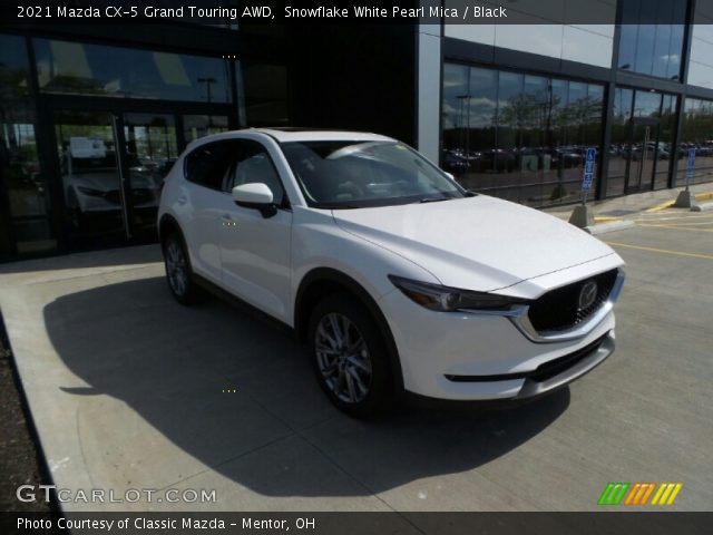 2021 Mazda CX-5 Grand Touring AWD in Snowflake White Pearl Mica