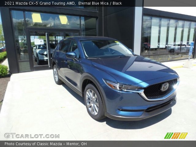 2021 Mazda CX-5 Grand Touring AWD in Eternal Blue Mica