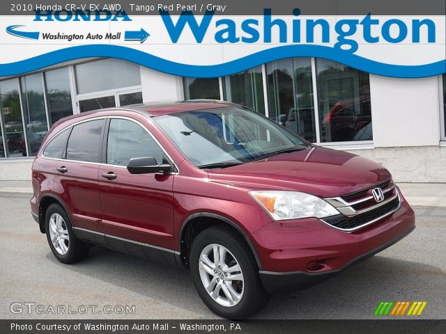 2010 Honda CR-V EX AWD in Tango Red Pearl