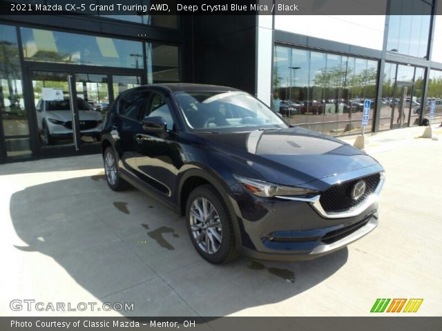 2021 Mazda CX-5 Grand Touring AWD in Deep Crystal Blue Mica