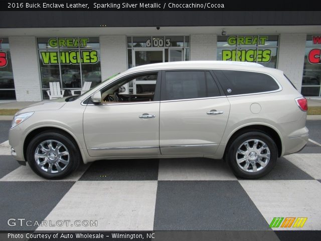 2016 Buick Enclave Leather in Sparkling Silver Metallic