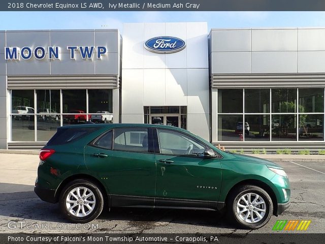2018 Chevrolet Equinox LS AWD in Ivy Metallic