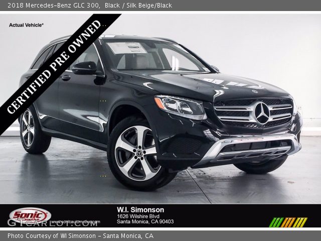 2018 Mercedes-Benz GLC 300 in Black