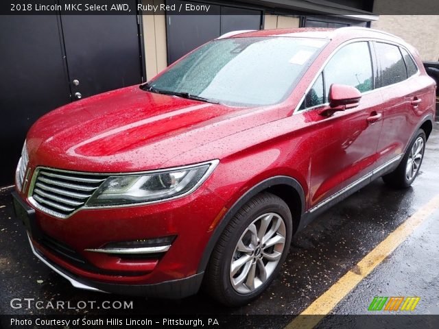 2018 Lincoln MKC Select AWD in Ruby Red
