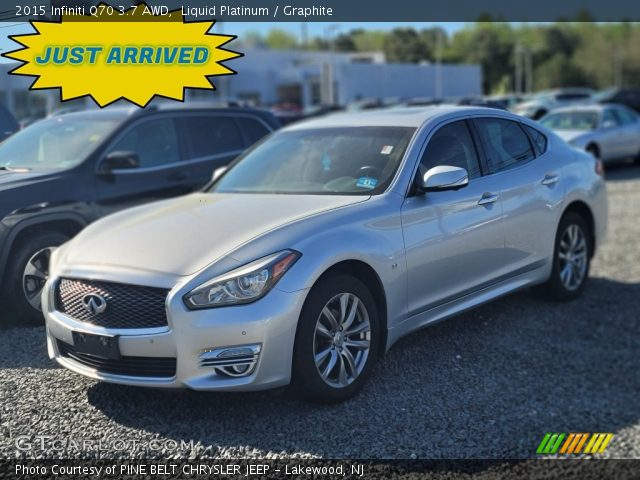 2015 Infiniti Q70 3.7 AWD in Liquid Platinum