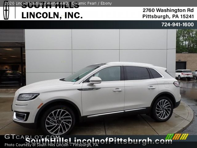 2020 Lincoln Nautilus Reserve AWD in Ceramic Pearl