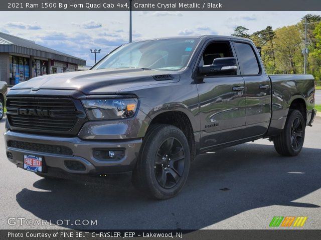 2021 Ram 1500 Big Horn Quad Cab 4x4 in Granite Crystal Metallic