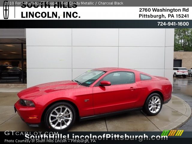 2010 Ford Mustang GT Coupe in Red Candy Metallic