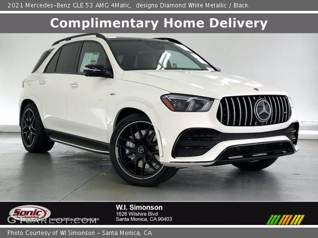 2021 Mercedes-Benz GLE 53 AMG 4Matic in designo Diamond White Metallic