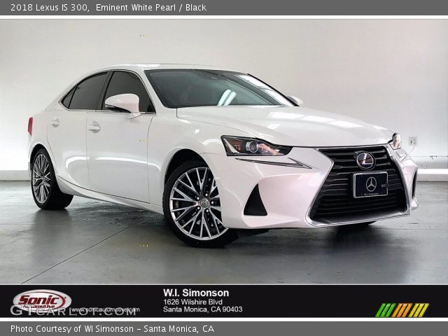 2018 Lexus IS 300 in Eminent White Pearl