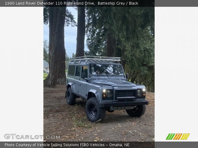 1990 Land Rover Defender 110 Right Hand Drive in Battleship Grey