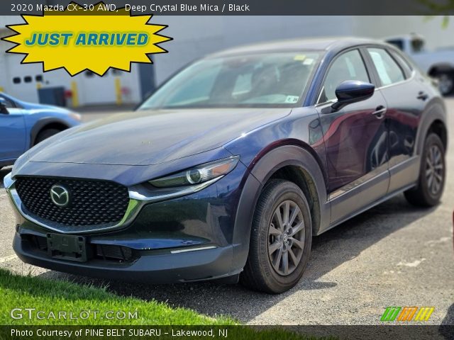 2020 Mazda CX-30 AWD in Deep Crystal Blue Mica