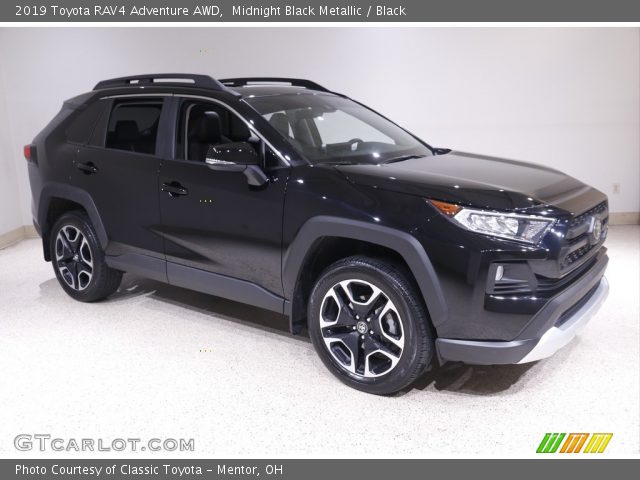 2019 Toyota RAV4 Adventure AWD in Midnight Black Metallic