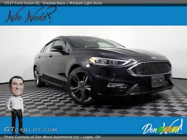 2017 Ford Fusion SE in Shadow Black
