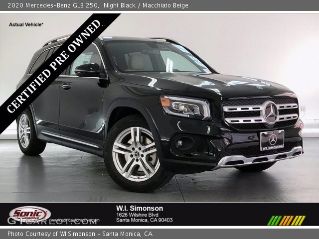 2020 Mercedes-Benz GLB 250 in Night Black
