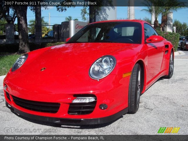 2007 Porsche 911 Turbo Coupe in Guards Red