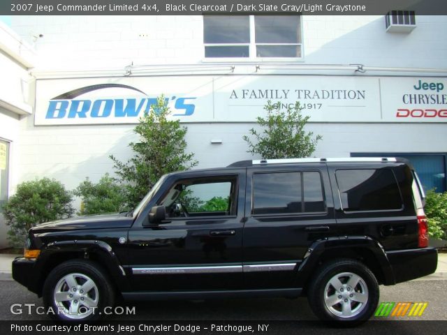 2007 Jeep Commander Limited 4x4 in Black Clearcoat