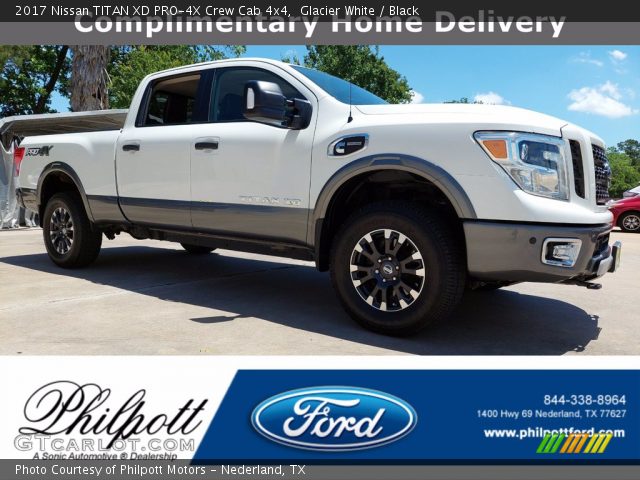 2017 Nissan TITAN XD PRO-4X Crew Cab 4x4 in Glacier White