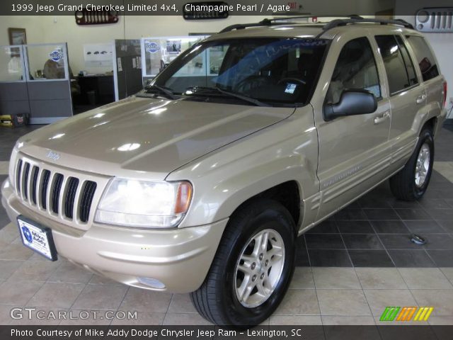 1999 Jeep Grand Cherokee Limited 4x4 in Champagne Pearl