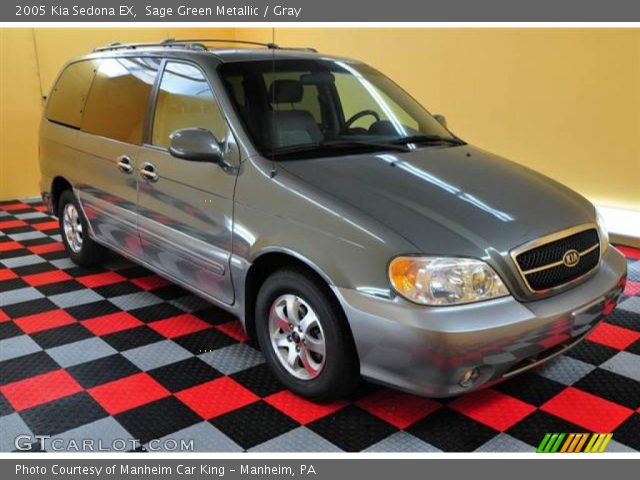 2005 Kia Sedona EX in Sage Green Metallic