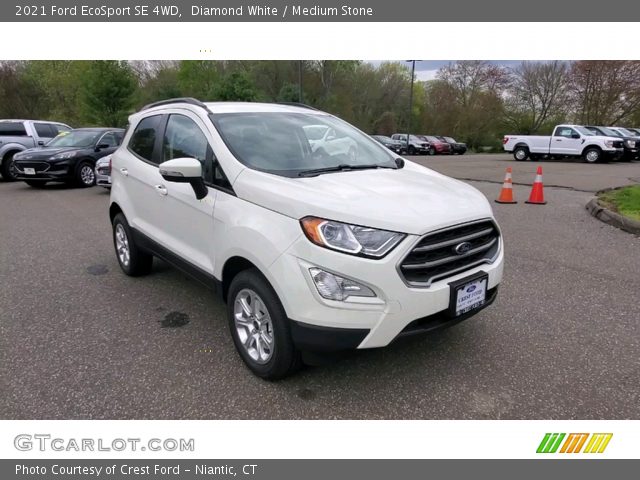 2021 Ford EcoSport SE 4WD in Diamond White