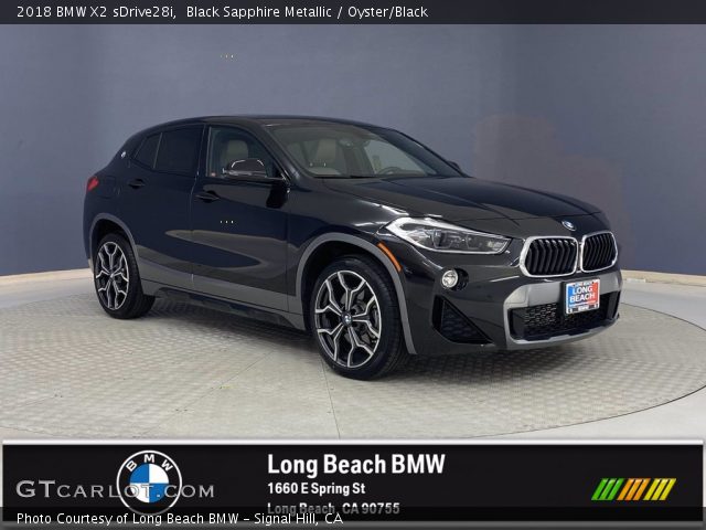 2018 BMW X2 sDrive28i in Black Sapphire Metallic