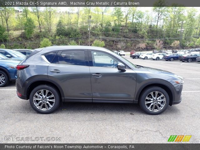 2021 Mazda CX-5 Signature AWD in Machine Gray Metallic