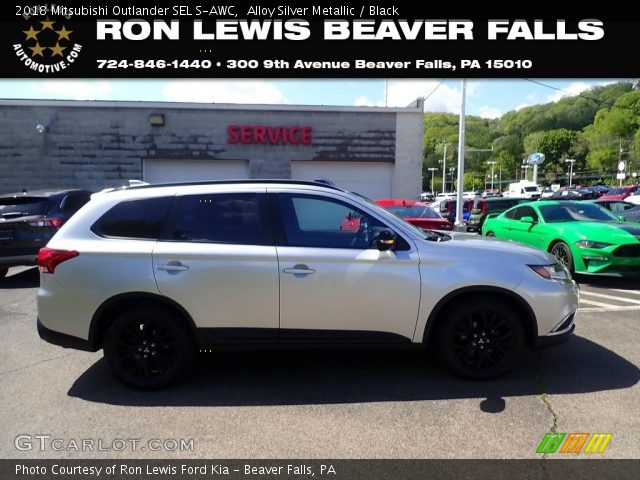 2018 Mitsubishi Outlander SEL S-AWC in Alloy Silver Metallic