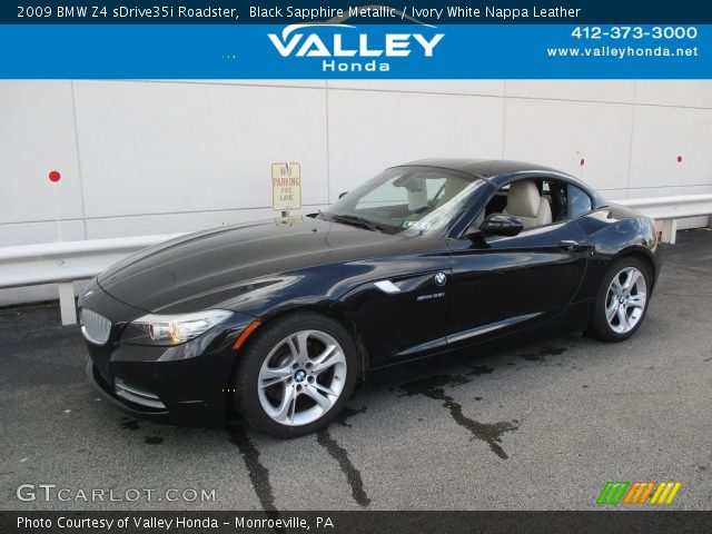 2009 BMW Z4 sDrive35i Roadster in Black Sapphire Metallic