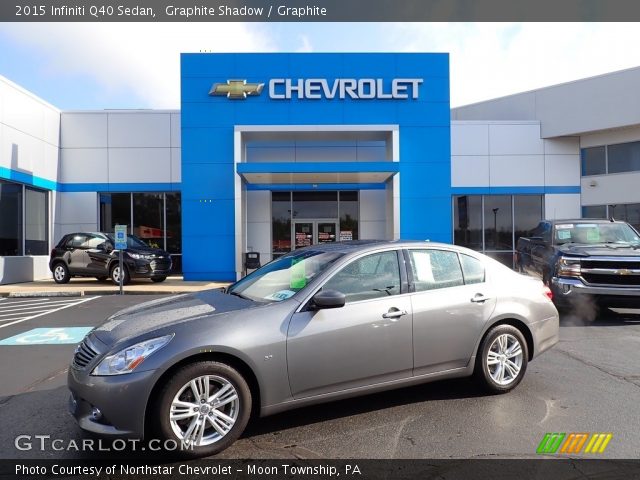 2015 Infiniti Q40 Sedan in Graphite Shadow