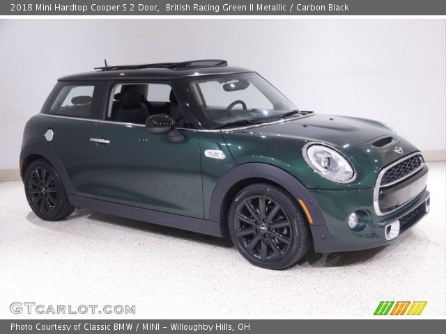 2018 Mini Hardtop Cooper S 2 Door in British Racing Green II Metallic