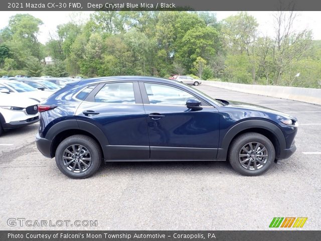 2021 Mazda CX-30 FWD in Deep Crystal Blue Mica