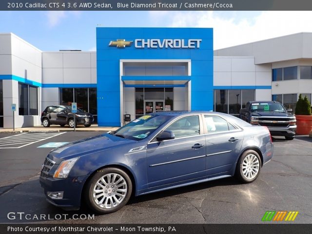 2010 Cadillac CTS 4 3.6 AWD Sedan in Blue Diamond Tricoat
