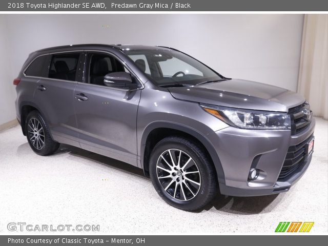 2018 Toyota Highlander SE AWD in Predawn Gray Mica