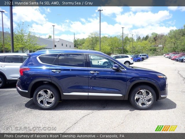2021 Hyundai Santa Fe SEL AWD in Stormy Sea