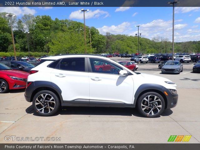 2022 Hyundai Kona Limited AWD in Lunar White