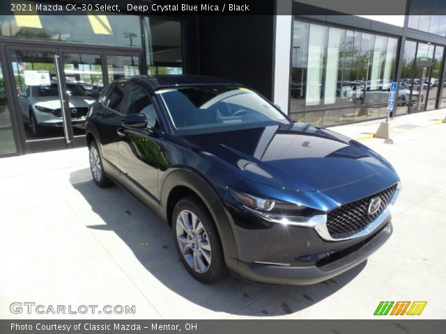 2021 Mazda CX-30 Select in Deep Crystal Blue Mica