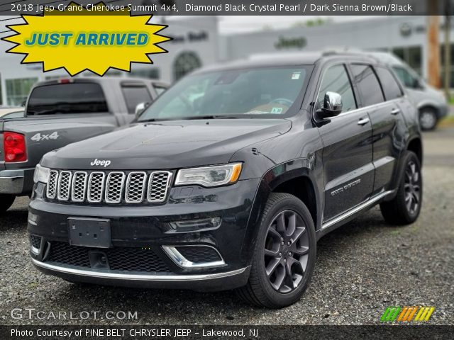 2018 Jeep Grand Cherokee Summit 4x4 in Diamond Black Crystal Pearl