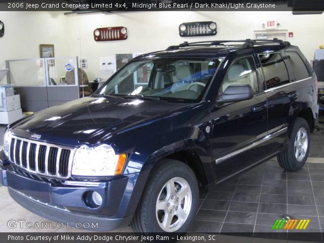 2006 Jeep Grand Cherokee Limited 4x4 in Midnight Blue Pearl
