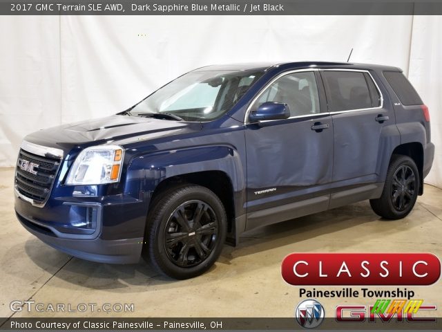2017 GMC Terrain SLE AWD in Dark Sapphire Blue Metallic