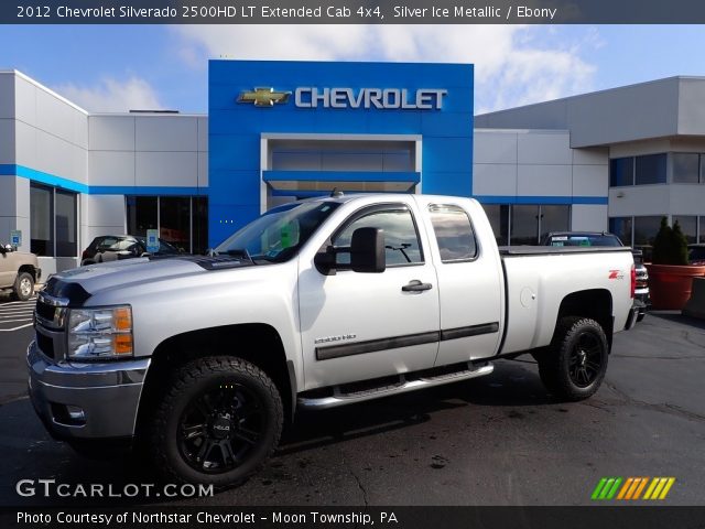 2012 Chevrolet Silverado 2500HD LT Extended Cab 4x4 in Silver Ice Metallic