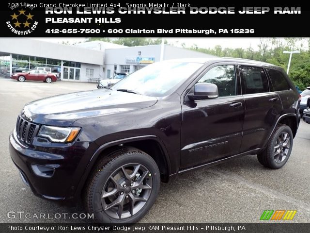 2021 Jeep Grand Cherokee Limited 4x4 in Sangria Metallic