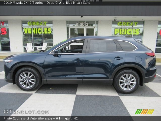 2019 Mazda CX-9 Touring in Deep Crystal Blue Mica