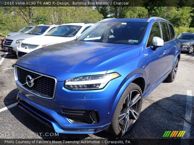 2016 Volvo XC90 T6 AWD R-Design in Bursting Blue Metallic