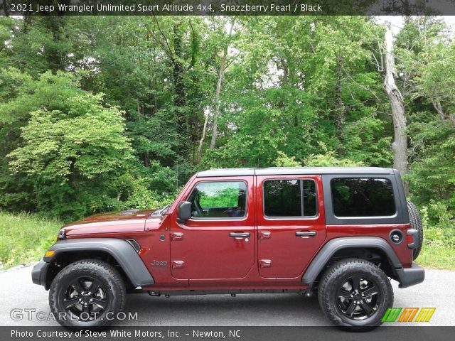 2021 Jeep Wrangler Unlimited Sport Altitude 4x4 in Snazzberry Pearl
