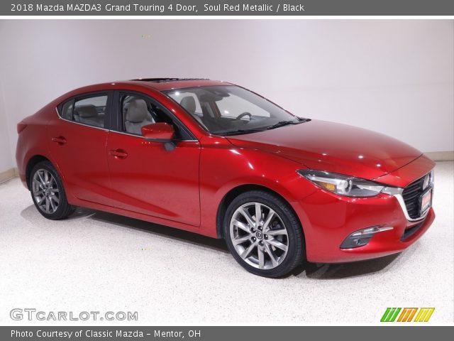 2018 Mazda MAZDA3 Grand Touring 4 Door in Soul Red Metallic